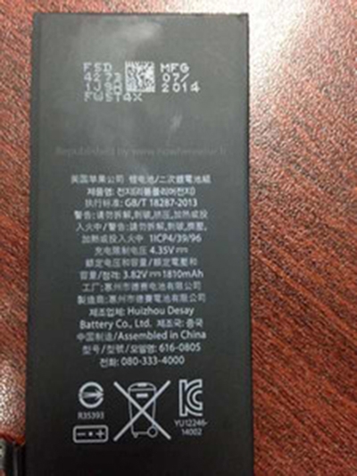 Pin iPhone 6